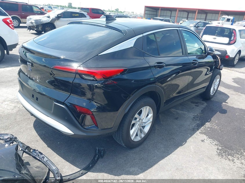Vin: kl47lae26rb220115, lot: 45845089, buick envista preferred fwd 20244