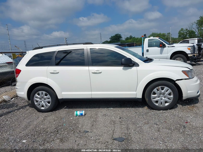 2018 Dodge Journey Se VIN: 3C4PDCAB1JT363982 Lot: 45347146