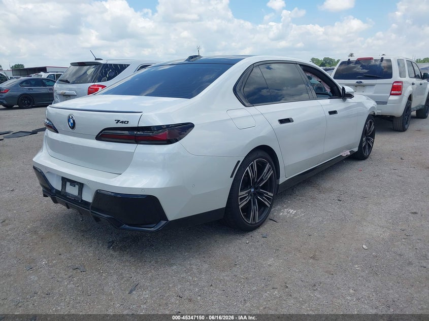 Vin: wba23eh00pcn79921, lot: 45845097, bmw 740 i 20234