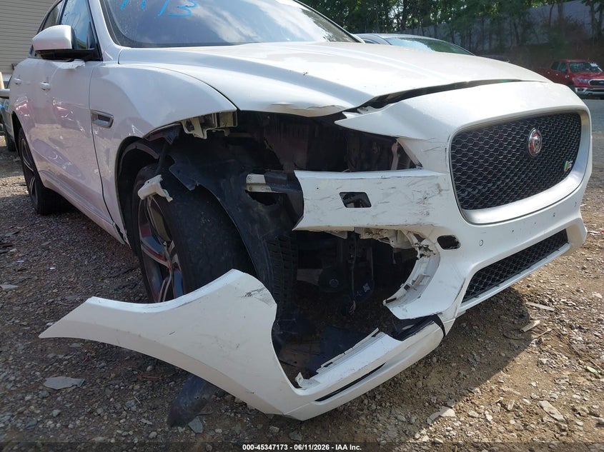 2017 Jaguar F-Pace S VIN: SADCM2BV1HA495647 Lot: 45347173