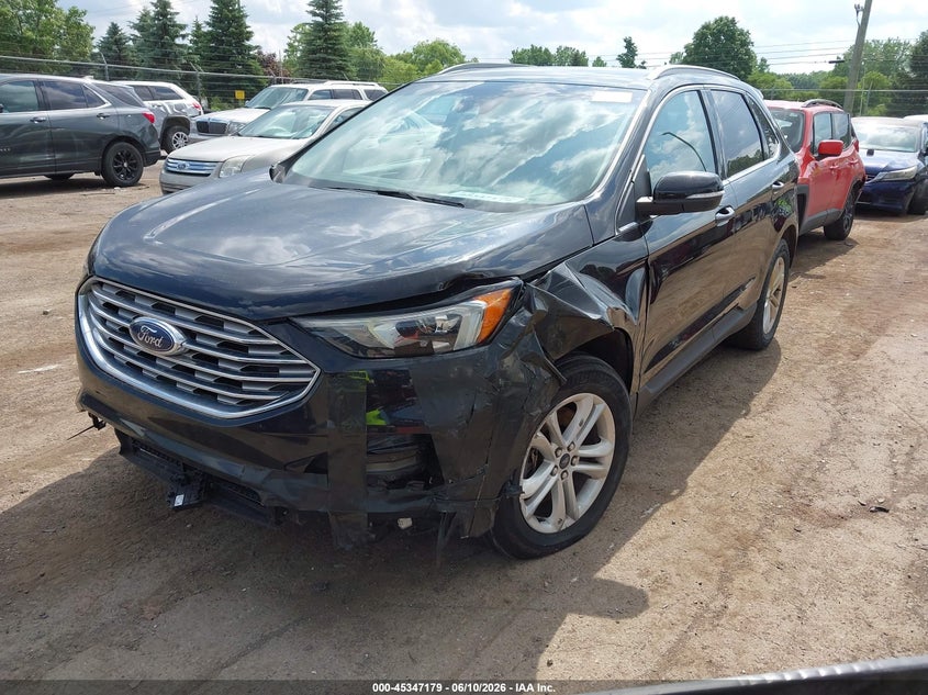Vin: 2fmpk4j95lbb14958, lot: 45845126, ford edge sel 20202