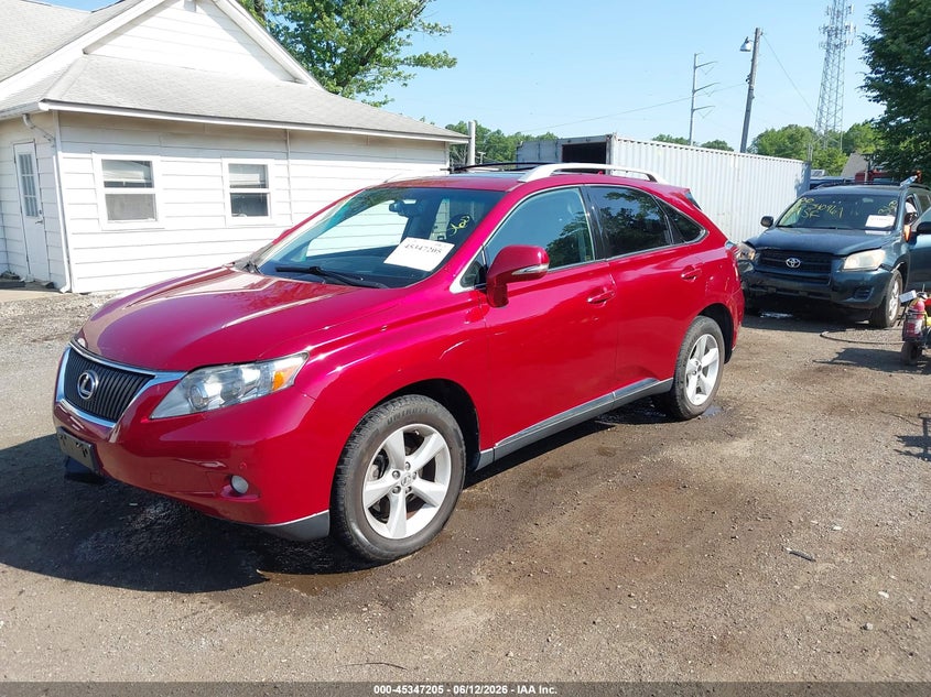 Vin: 2t2bk1ba5cc130442, lot: 45845152, lexus rx 350 20122
