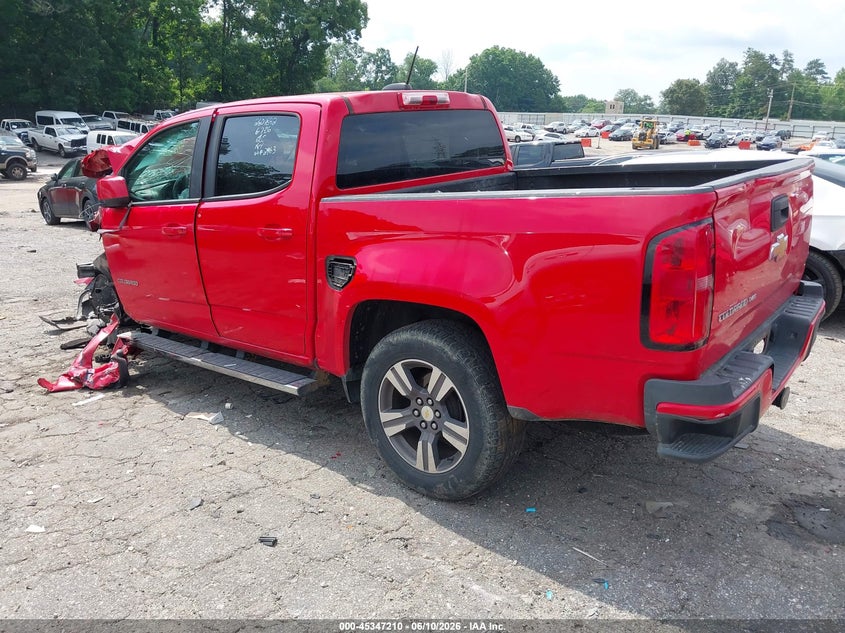 VIN 1GCGSBENXH1332963 2017 CHEVROLET COLORADO WT