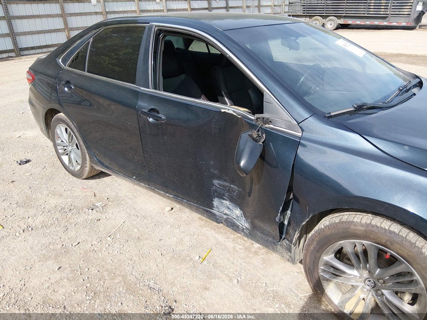 2016 TOYOTA CAMRY SEDAN 2.5L I-4 DOHC, VVT, 178HP