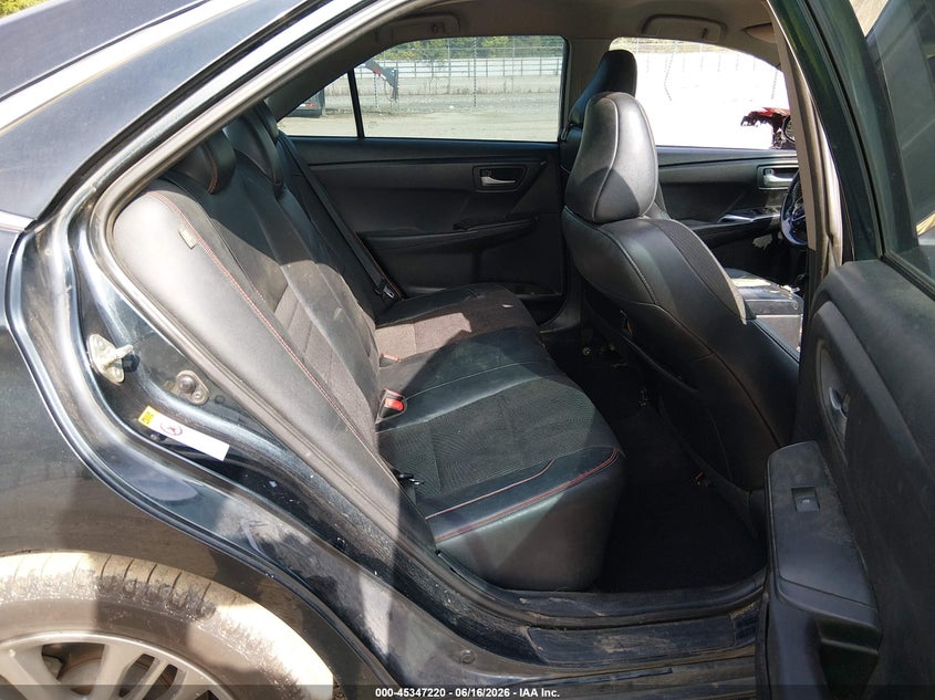 2016 TOYOTA CAMRY SEDAN 2.5L I-4 DOHC, VVT, 178HP