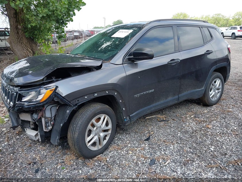 2017 Jeep New Compass Sport 4x4 3C4NJDAB8HT698706 photo 1