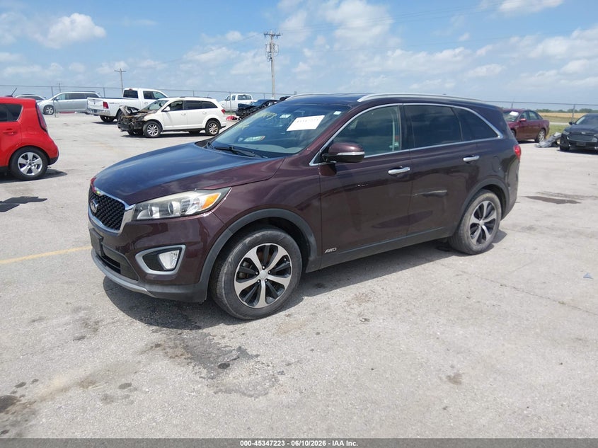 2016 Kia Sorento 2.0t Ex 5XYPHDA16GG016519 photo 1