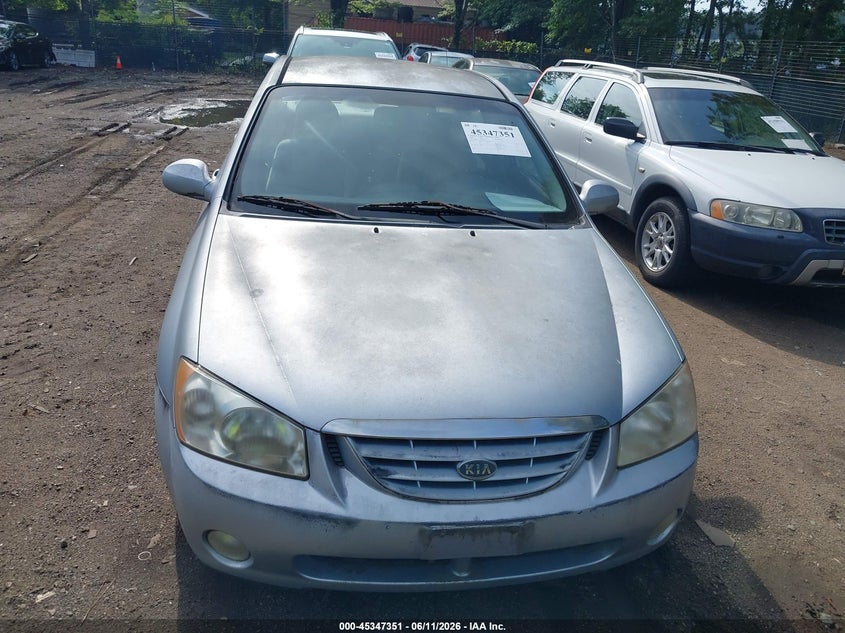 2005 Kia Spectra Ex/Lx/Sx VIN: KNAFE121355092106 Lot: 45347351
