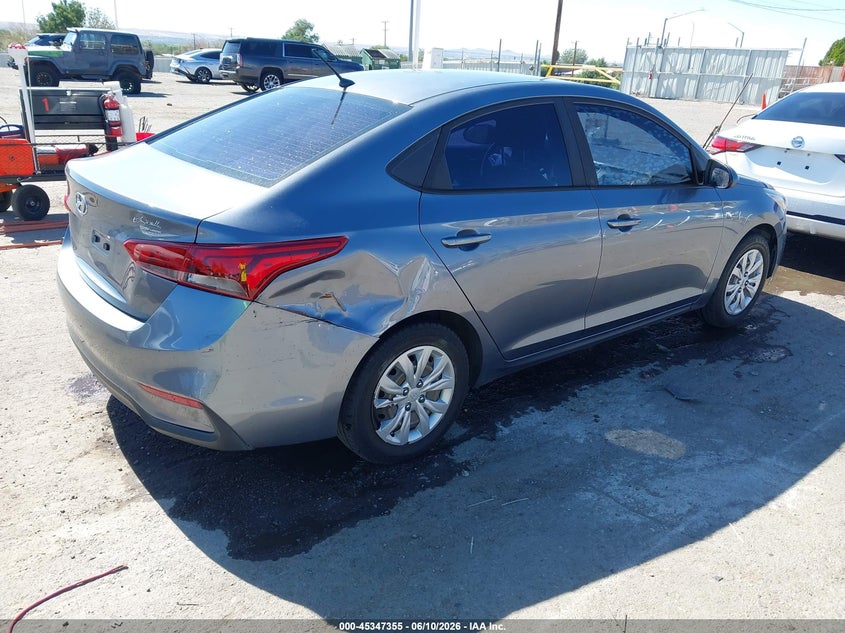 2019 HYUNDAI ACCENT auction photo 4