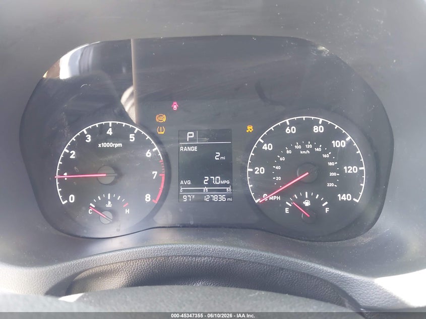 2019 HYUNDAI ACCENT auction photo 7