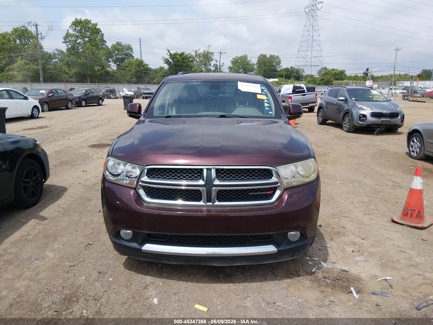 DODGE DURANGO 2012 VIN 1C4RDJDG6CC336926