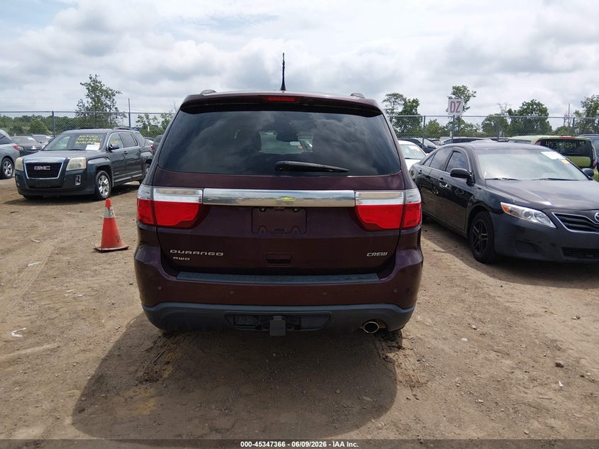 DODGE DURANGO 2012 VIN 1C4RDJDG6CC336926