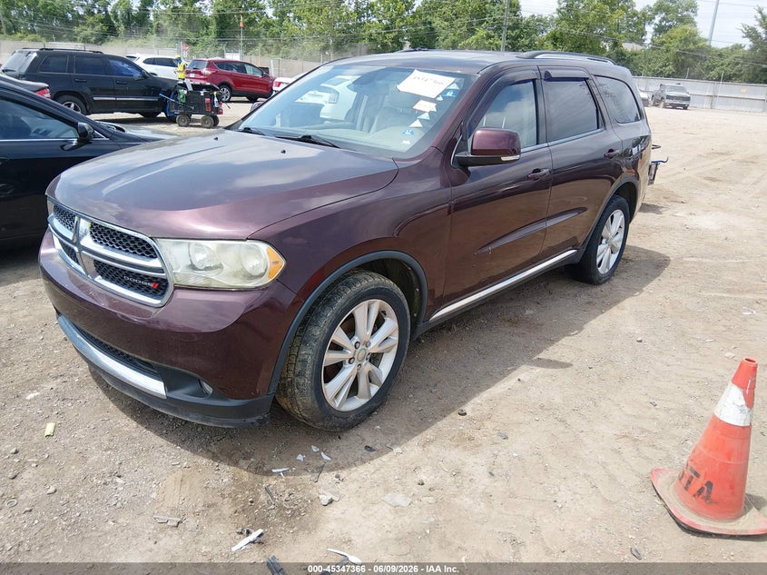 Vin: 1c4rdjdg6cc336926, lot: 45845313, dodge durango crew 20122