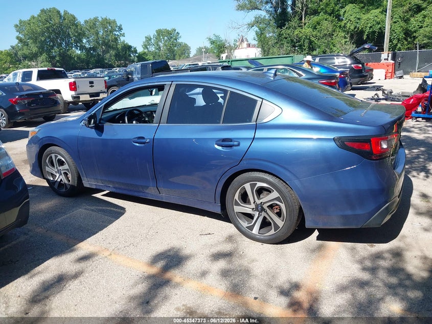 2020 Subaru Legacy Limited VIN: 4S3BWAL68L3011327 Lot: 45347373