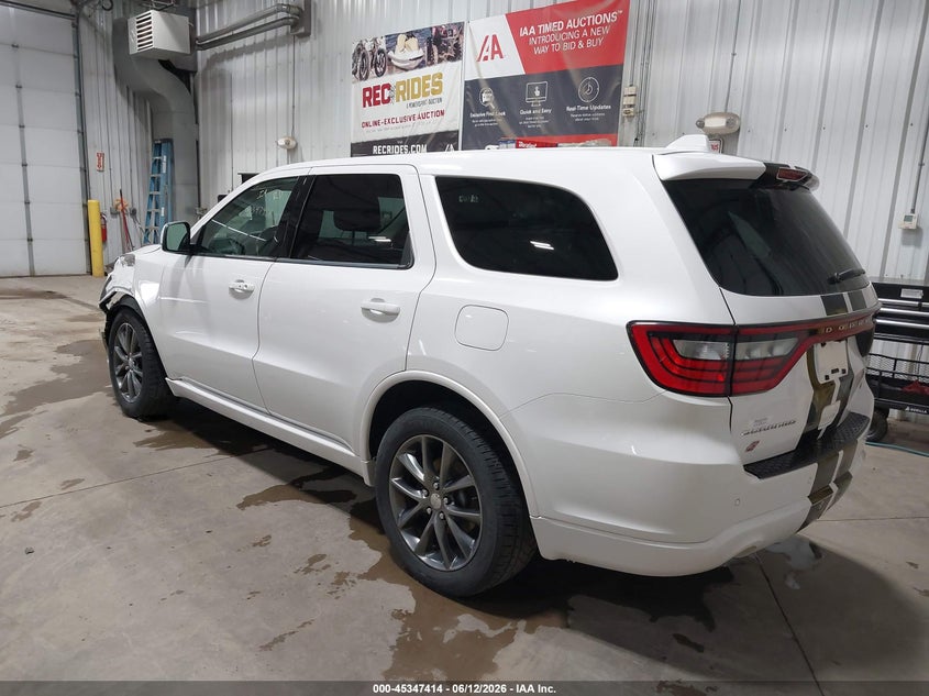 Vin: 1c4rdjdg7jc404793, lot: 45845361, dodge durango gt 20183