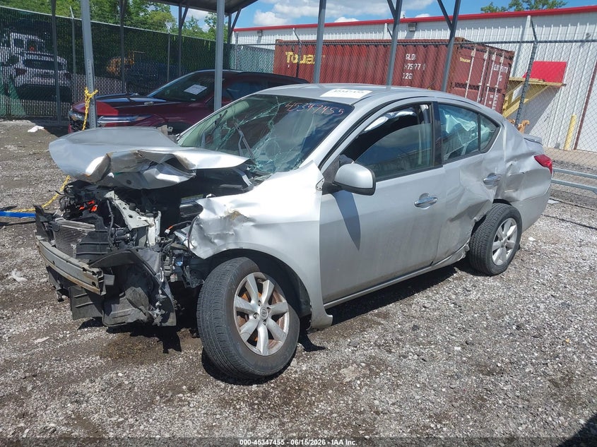 Vin: 3n1cn7ap7el830457, lot: 45845402, nissan versa 1.6 sv 20142