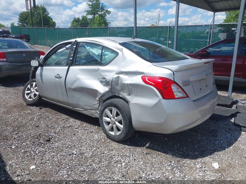 Vin: 3n1cn7ap7el830457, lot: 45845402, nissan versa 1.6 sv 20143