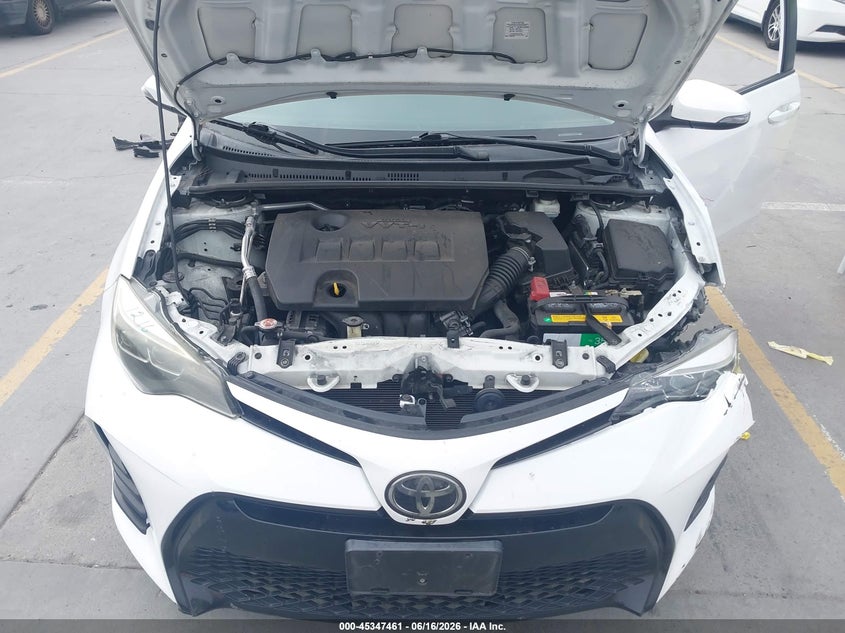 2019 TOYOTA COROLLA SEDAN 1.8L I-4 DOHC, VVT, 132HP