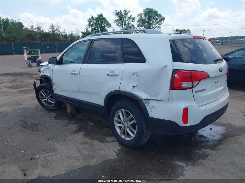 2014 KIA SORENTO auction photo 3