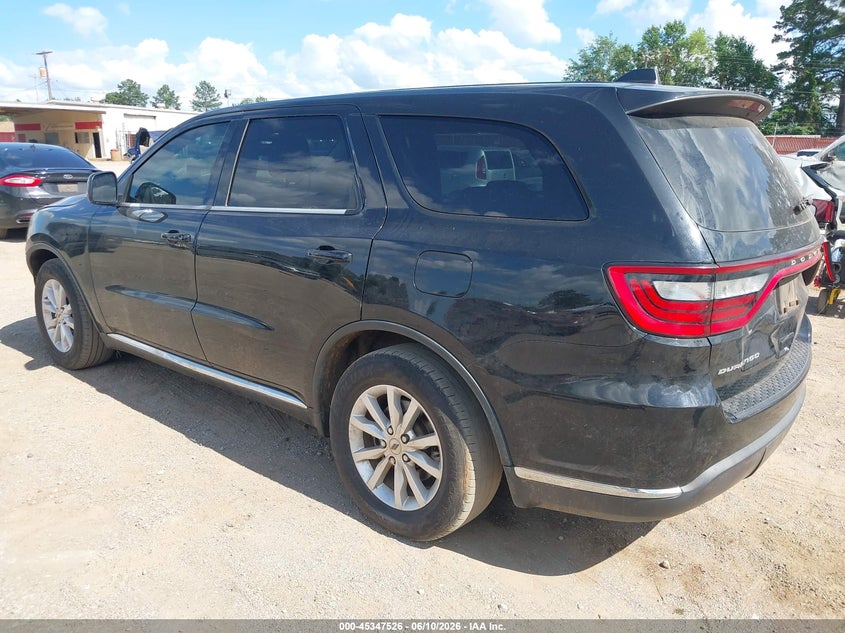 Vin: 1c4rdhag5mc761732, lot: 45845473, dodge durango sxt rwd 20213