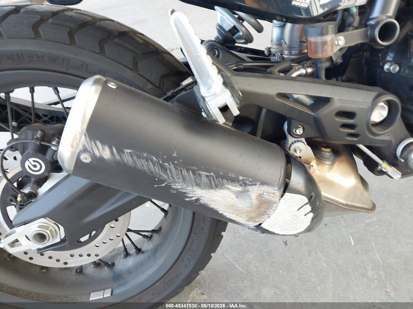 2025 Ducati Scrambler Icon VIN: ZDMKAT3M9SB008597 Lot: 45347530