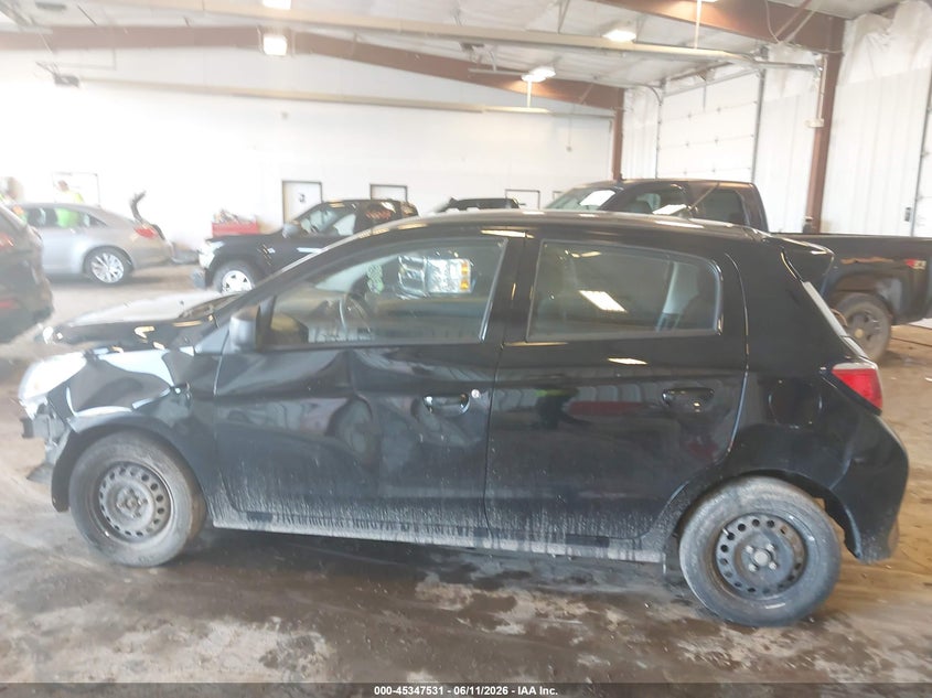 2024 Mitsubishi Mirage Es VIN: ML32AUHJ0RH005405 Lot: 45347531