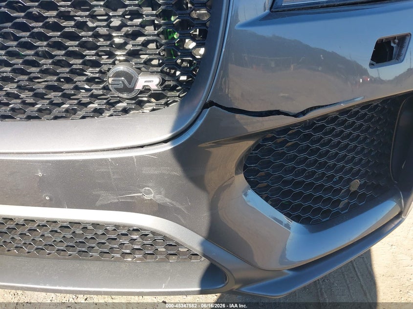 2019 Jaguar F-Pace Svr VIN: SADCZ2EE0KA606581 Lot: 45347582