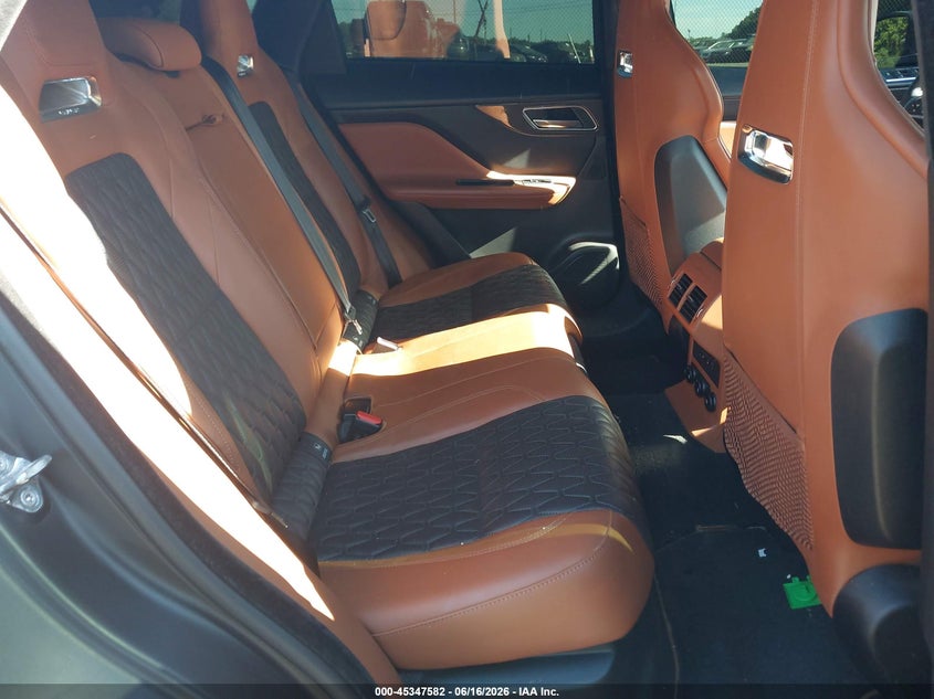 2019 Jaguar F-Pace Svr VIN: SADCZ2EE0KA606581 Lot: 45347582
