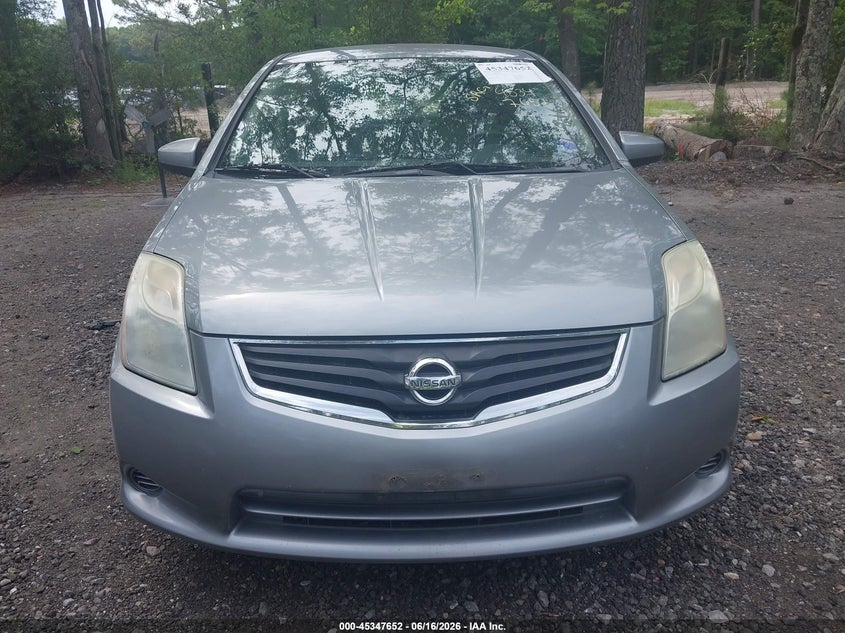 NISSAN SENTRA 2010 VIN 3N1AB6AP9AL618163