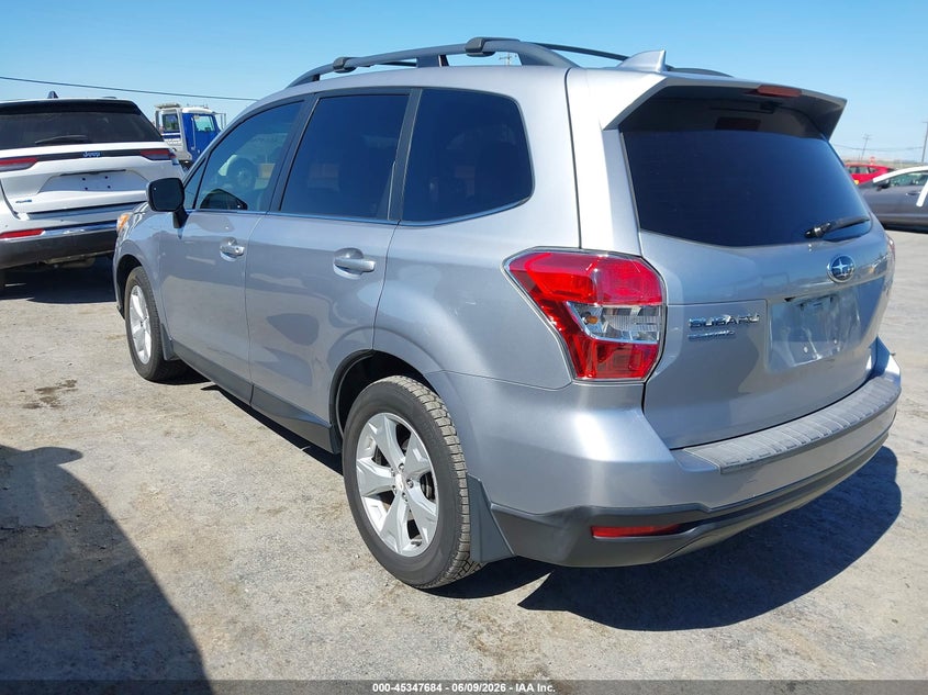 Vin: jf2sjahc8gh530837, lot: 45845631, subaru forester 2.5i limited 20163