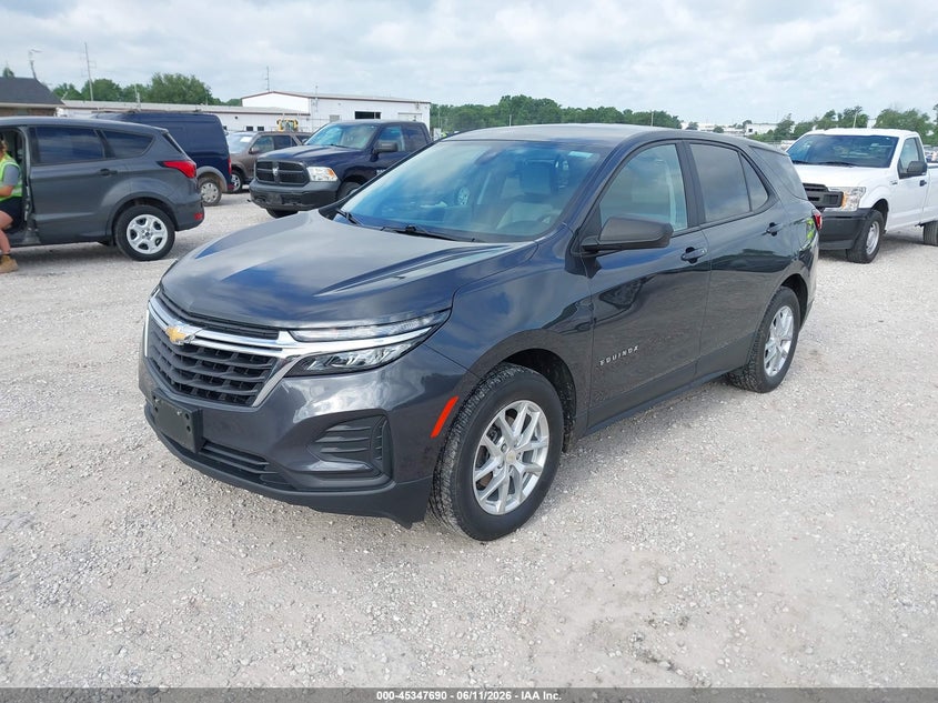 2022 Chevrolet Equinox Awd Ls 3GNAXSEV9NS109645 photo 1