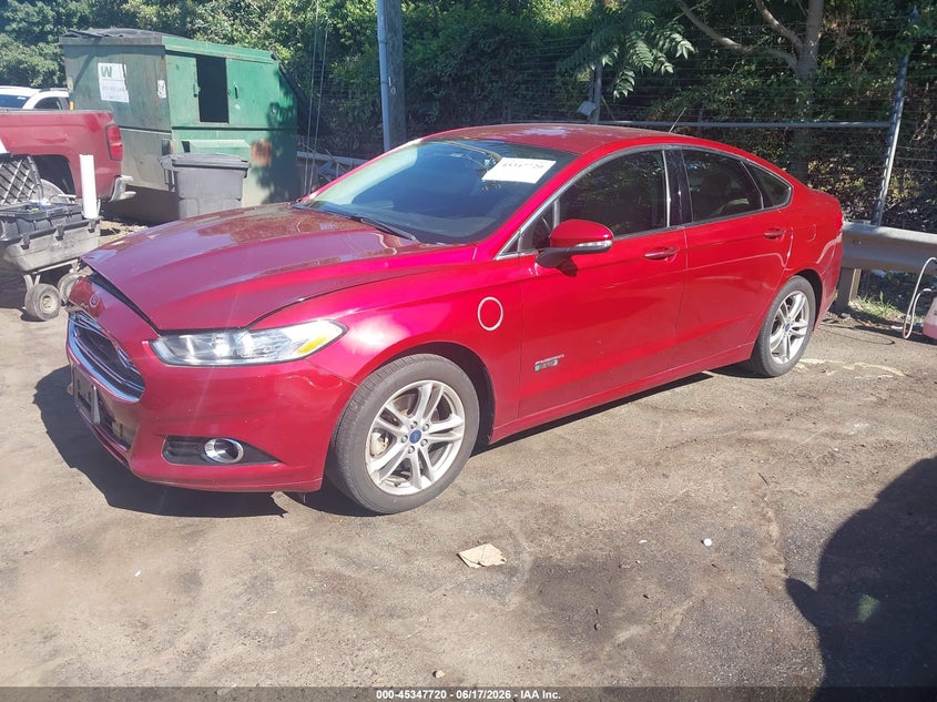 2016 Ford Fusion Energi Titanium 3FA6P0SU2GR231620 photo 1
