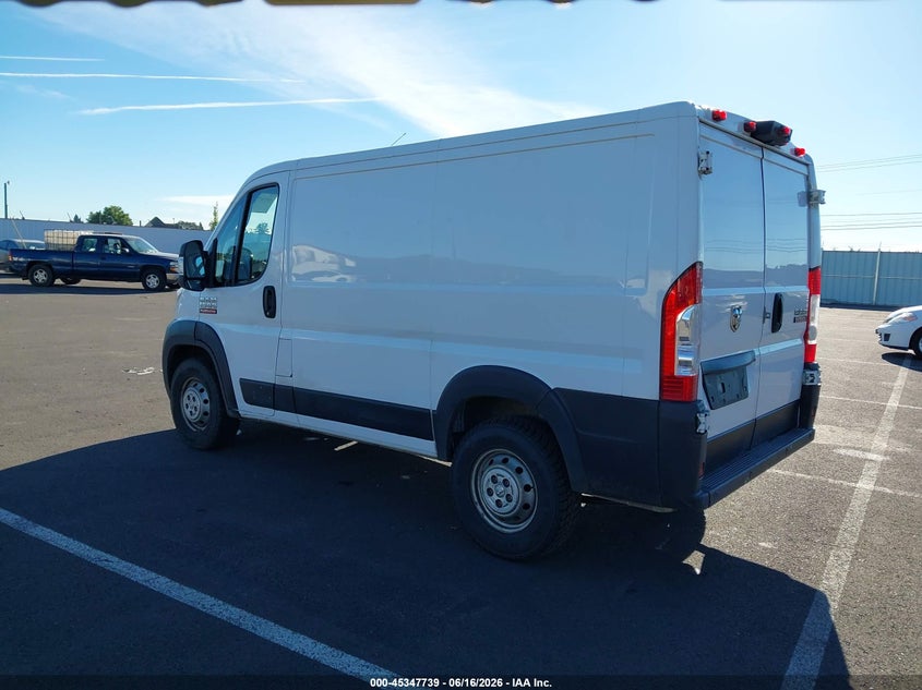 Vin: 3c6lrvng0me569571, lot: 45845686, ram promaster 1500 low roof 118 wb 20213