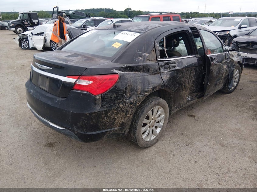 Vin: 1c3bc1fb6bn575793, lot: 45845698, chrysler 200 touring 20114