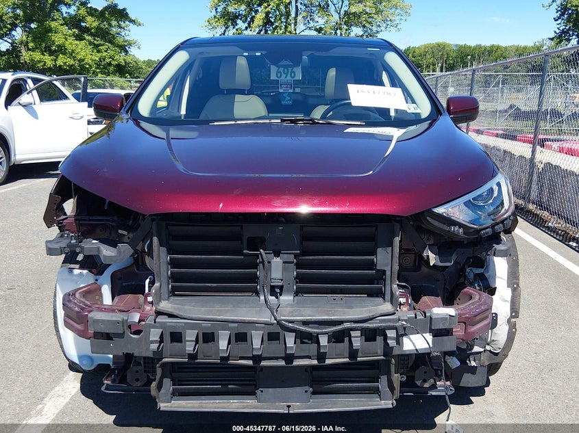 VIN 2FMPK4J91NBA73943 2022 FORD EDGE SEL