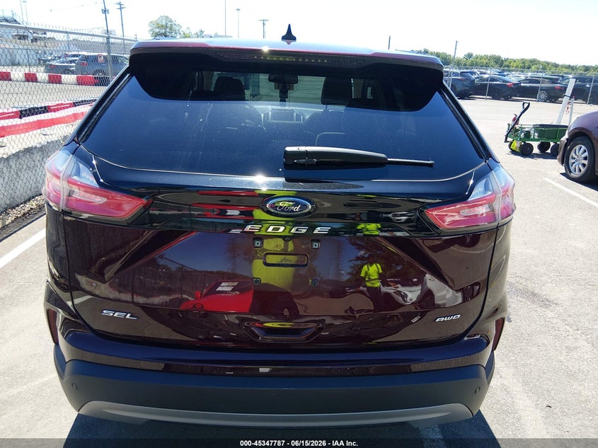 VIN 2FMPK4J91NBA73943 2022 FORD EDGE SEL