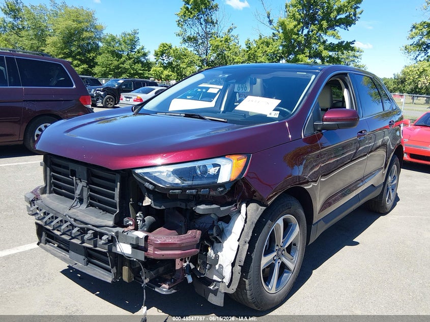 VIN 2FMPK4J91NBA73943 2022 FORD EDGE SEL