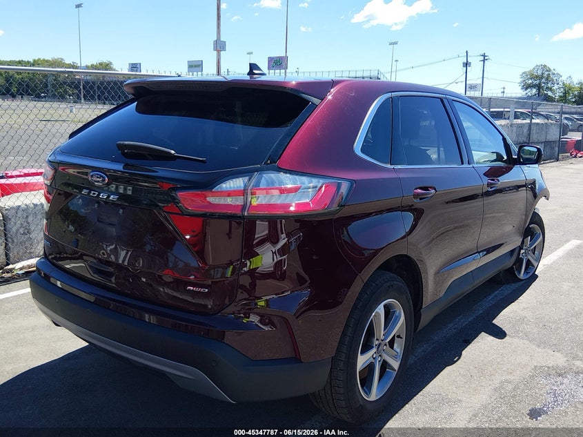 VIN 2FMPK4J91NBA73943 2022 FORD EDGE SEL