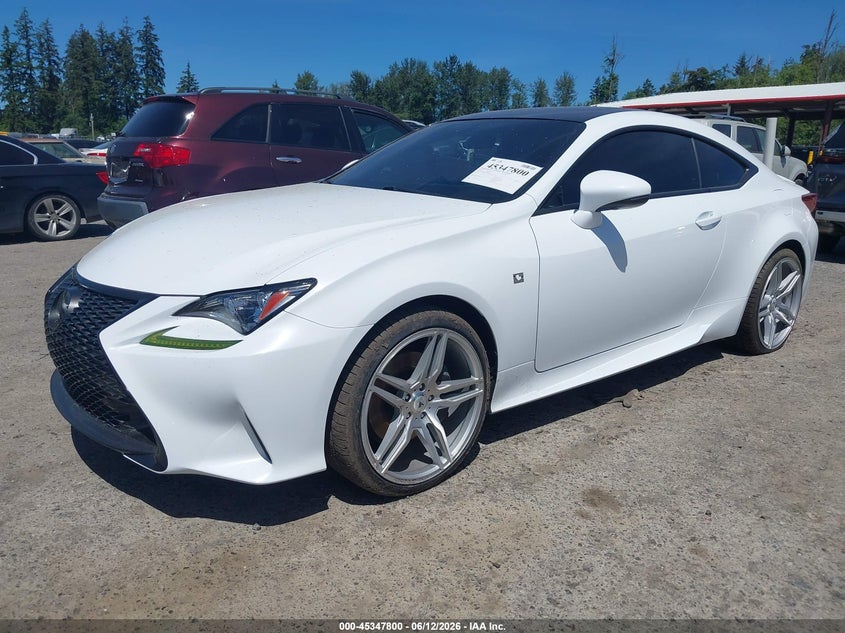 Vin: jthse5bc9g5007183, lot: 45845747, lexus rc 350 20162