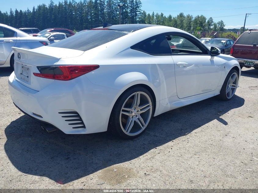 Vin: jthse5bc9g5007183, lot: 45845747, lexus rc 350 20164