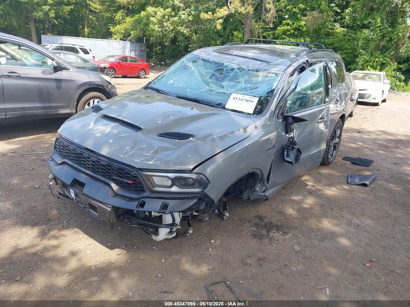 Vin: 1c4sdjct6pc589105, lot: 45845842, dodge durango r/t plus awd 20232