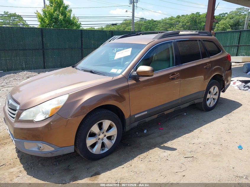 Vin: 4s4brbcc5b3392261, lot: 45845862, subaru outback 2.5i premium 20112