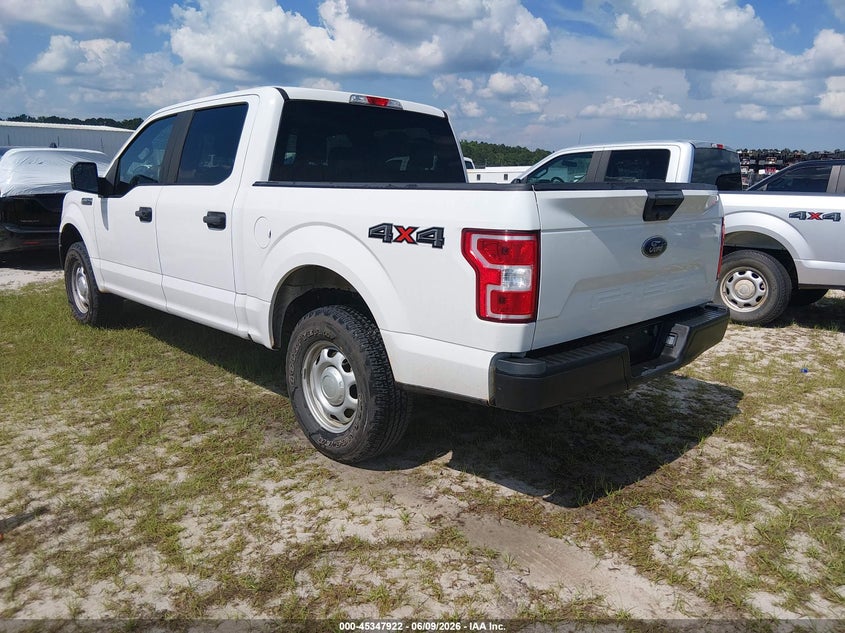 Vin: 1ftew1eb4jfd05021, lot: 45845869, ford f-150 xl 20183