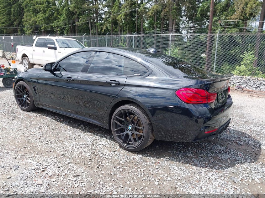 Vin: wba4b1c50fg241546, lot: 45845882, bmw 435i gran coupe 20153