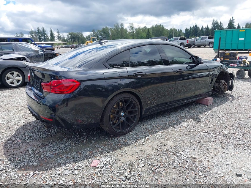 Vin: wba4b1c50fg241546, lot: 45845882, bmw 435i gran coupe 20154
