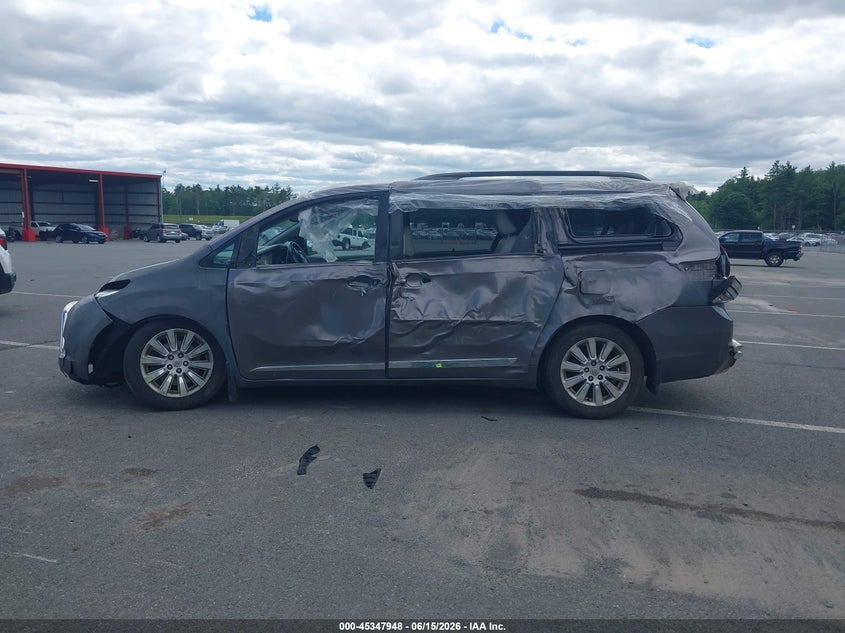 2016 TOYOTA SIENNA VAN 3.5L V-6 DOHC, VVT, 266HP