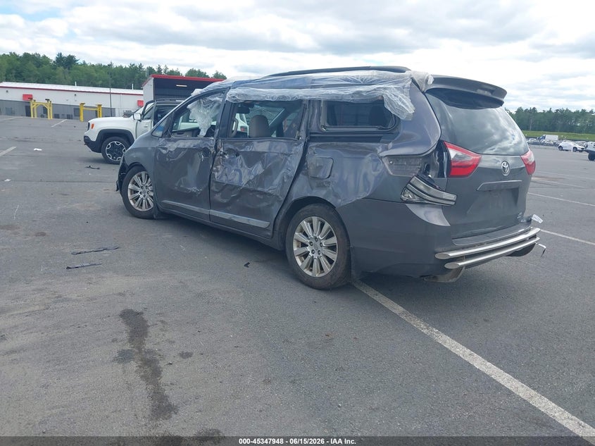 2016 TOYOTA SIENNA VAN 3.5L V-6 DOHC, VVT, 266HP