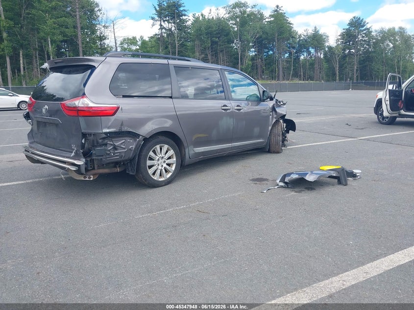 2016 TOYOTA SIENNA VAN 3.5L V-6 DOHC, VVT, 266HP