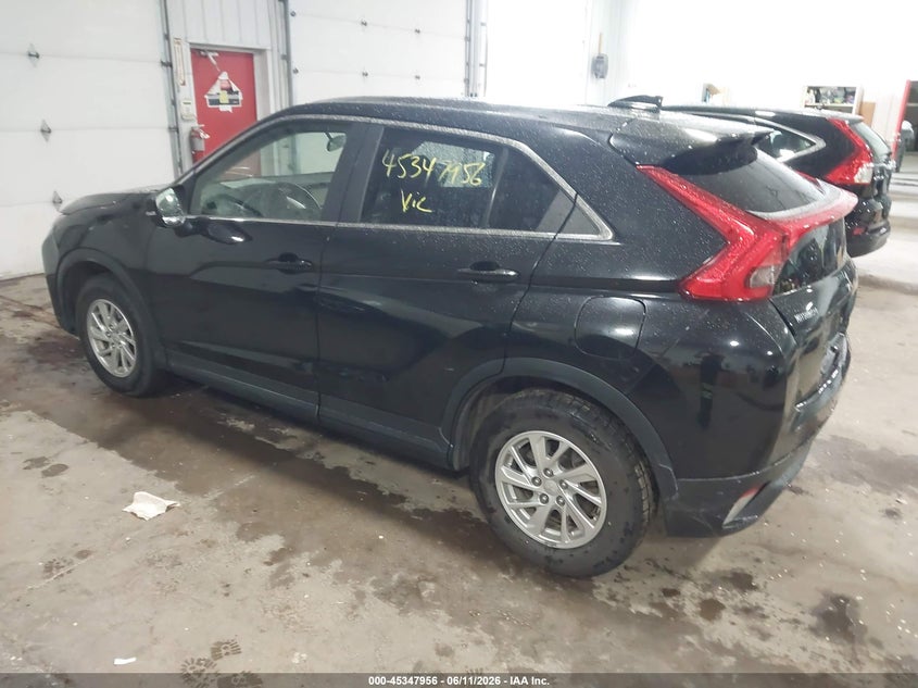 Vin: ja4as3aa1jz066250, lot: 45845903, mitsubishi eclipse cross es 20183