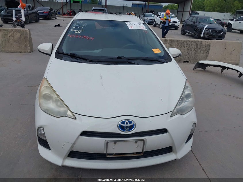 2012 Toyota Prius C Two VIN: JTDKDTB35C1523678 Lot: 45347984